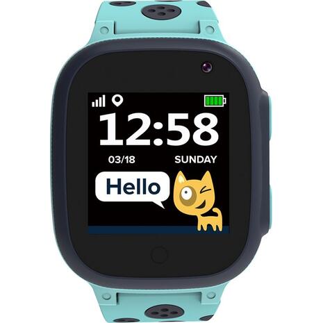 Smartwatch Canyon KW-34 Sandy Kids με κάμερα, GPS και υποδοχή SIM CNE-KW34BL Blue. Προϊόντα τεχνολογίας από το Oikonomou-shop